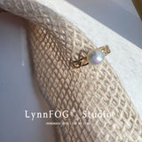 Colorful Luster Freshwater Pearl Ring